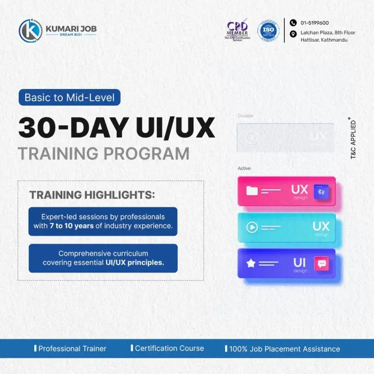 Ui Ux design course in nepal